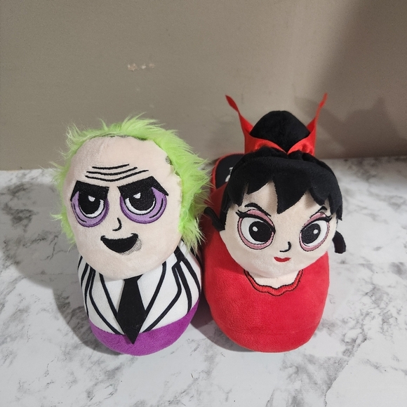 Beetlejuice Slippers Size 9-10 - Picture 1 of 10
